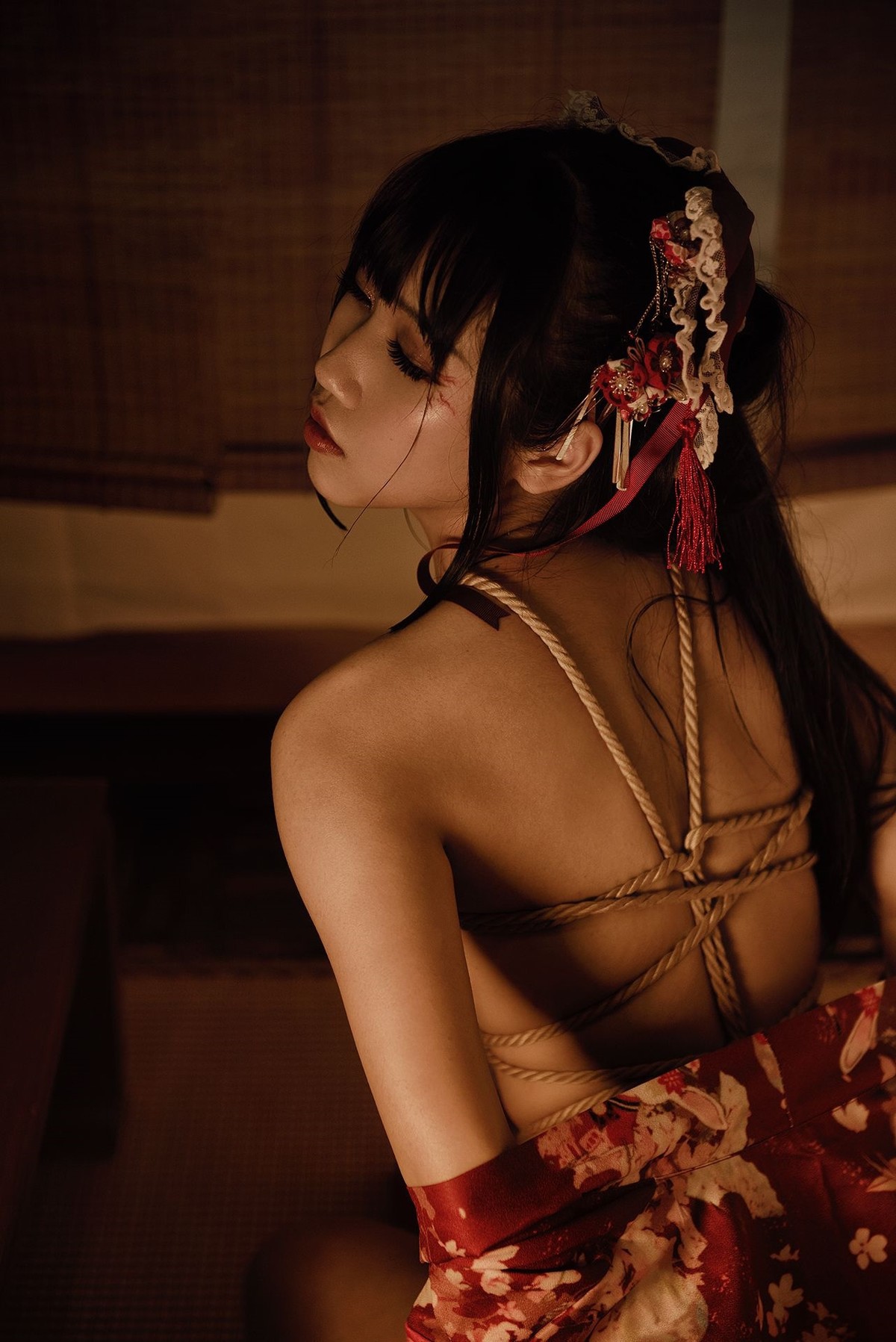 Cosplay 不呆猫 绳子和服 Set.02 18