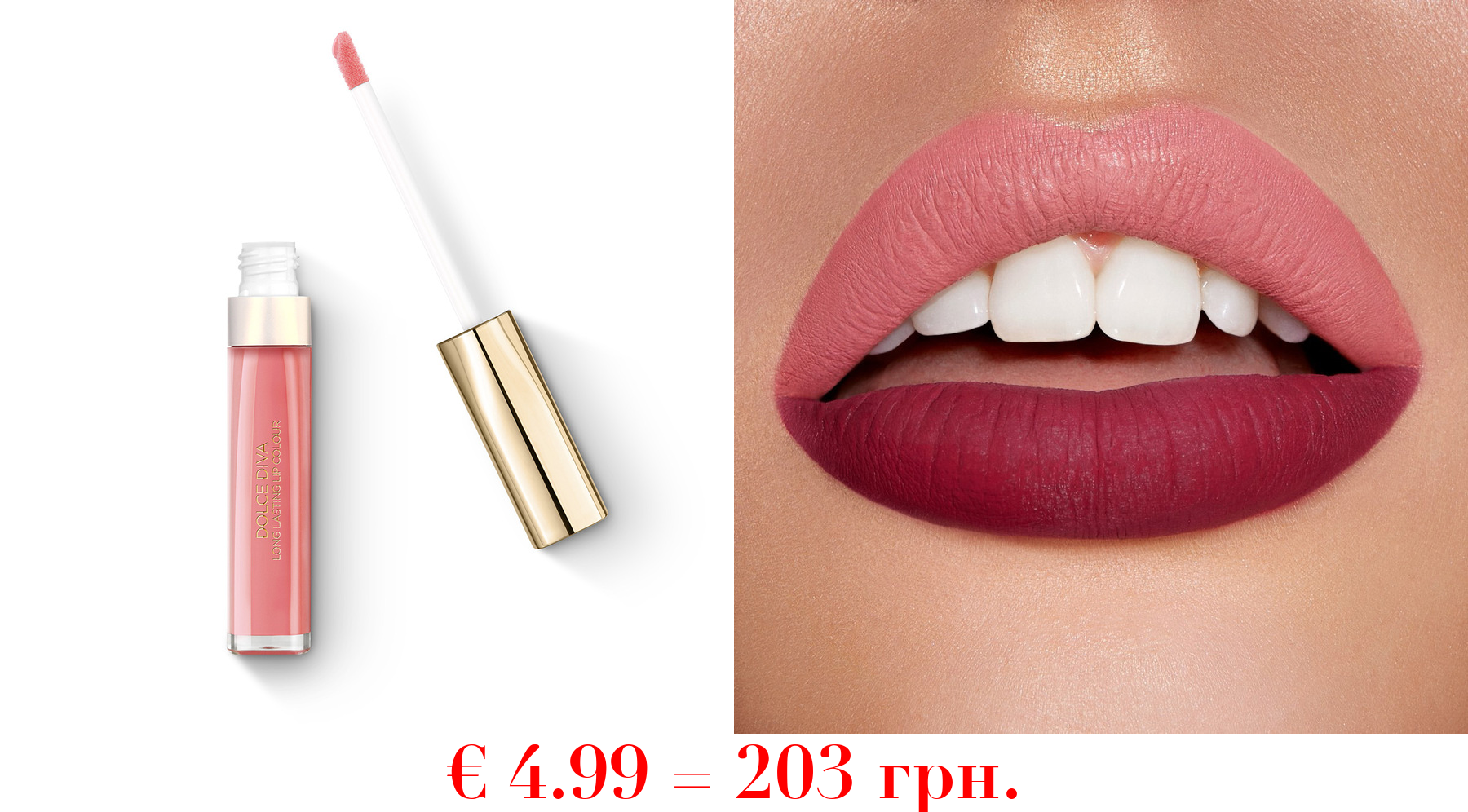 dolce diva long lasting lip colour