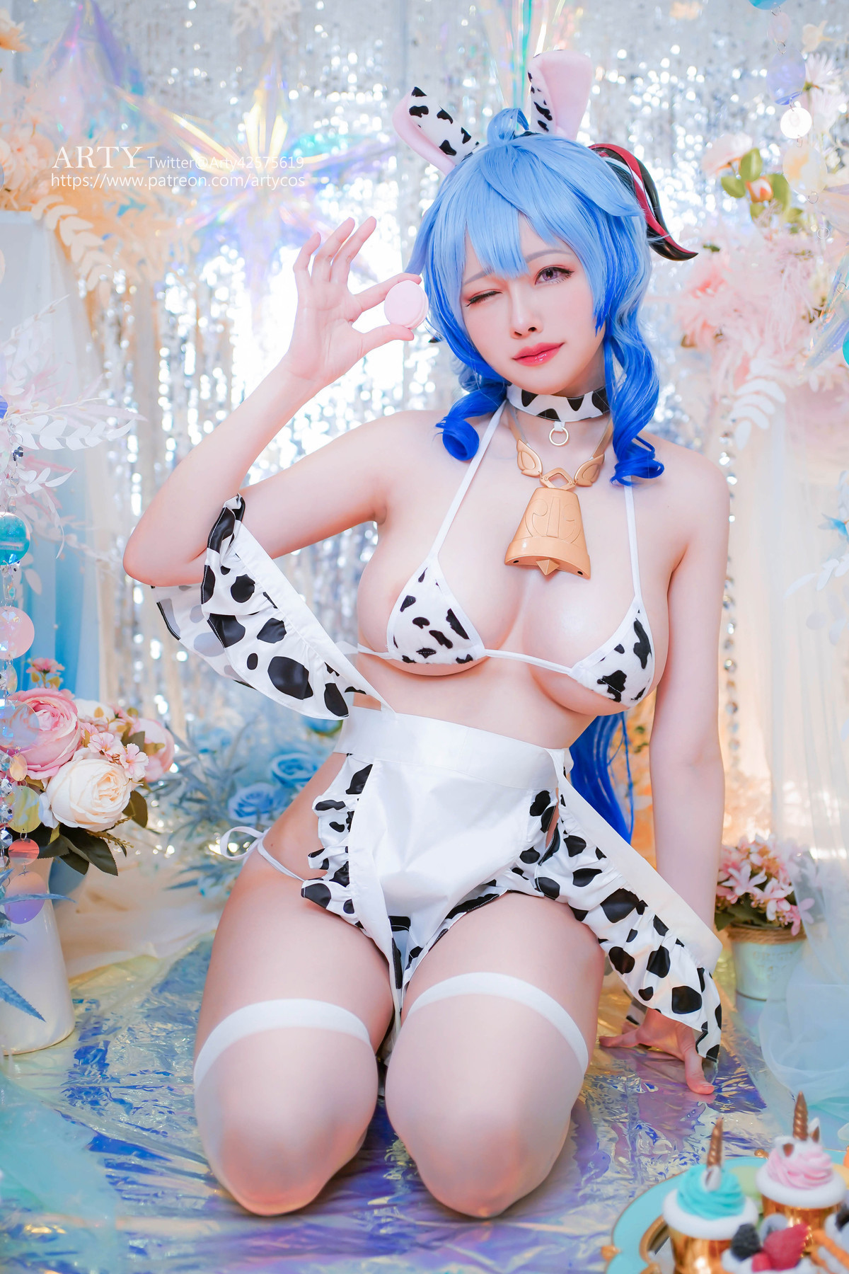 Arty亞緹 Cosplay 甘雨 Ganyu 10