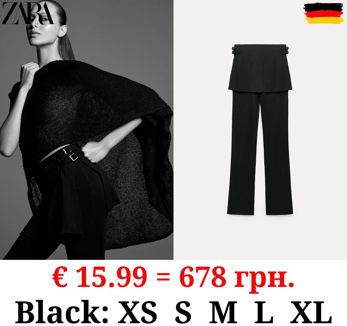 ZW COLLECTION SKIRT OVER TROUSERS