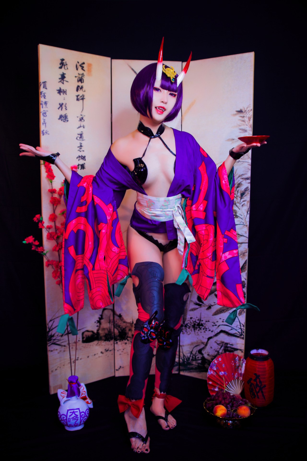 Cosplay Misswarmj 酒吞童子女仆 Shuten Douji 1