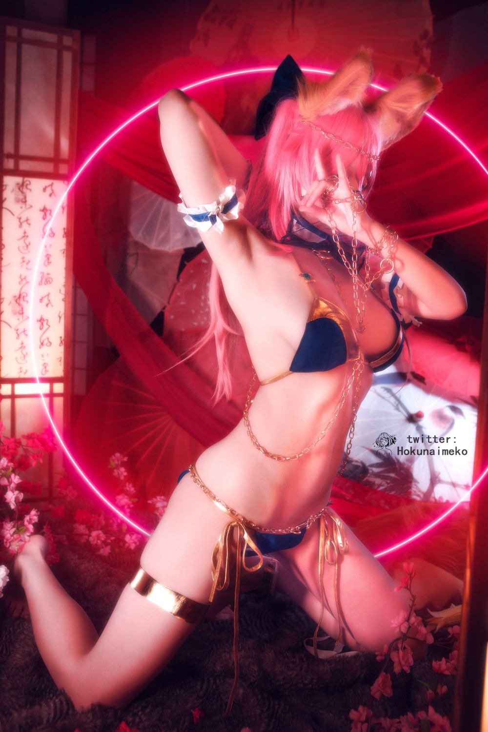 Hokunaimeko-NO.23 玉藻前 水着ver 踊り子風[59P] 51