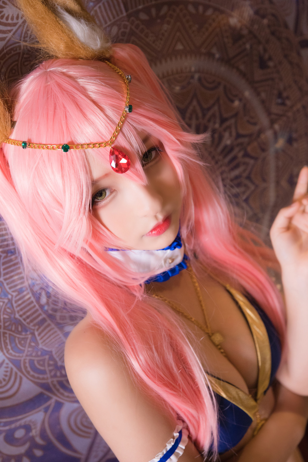 Cosplay 神楽坂真冬 玉藻前舞娘 Mysterious Love 48