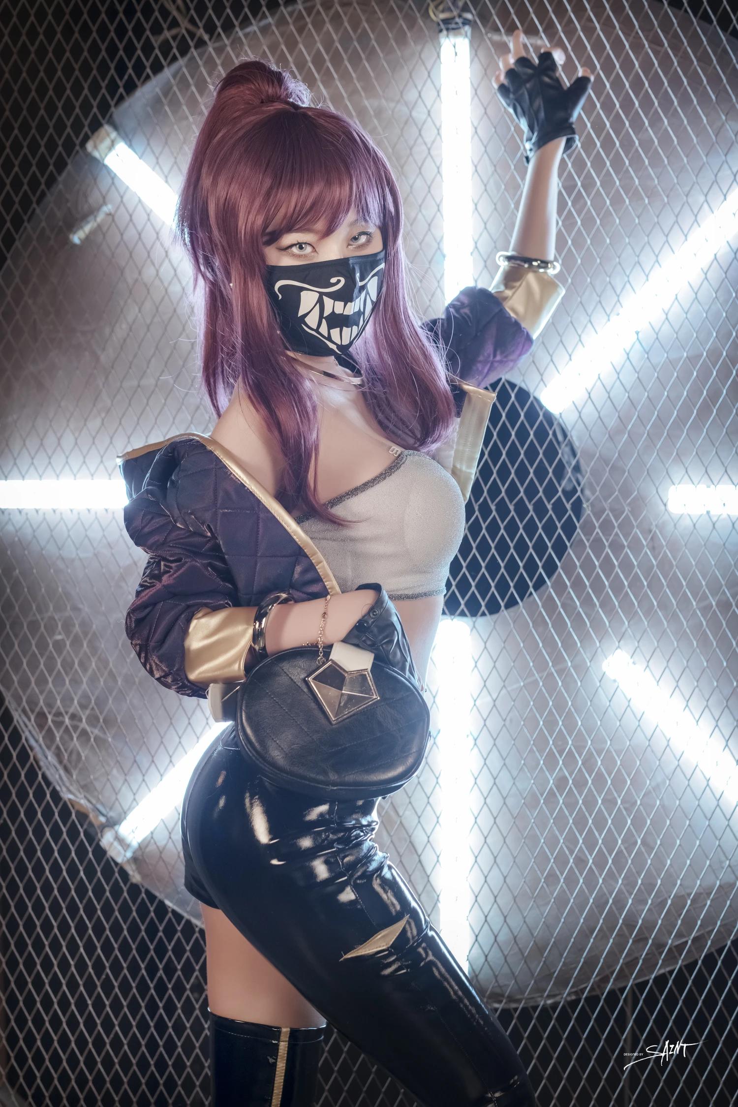 Yuna 유나, [SAINT Photolife] KDA Akali 7
