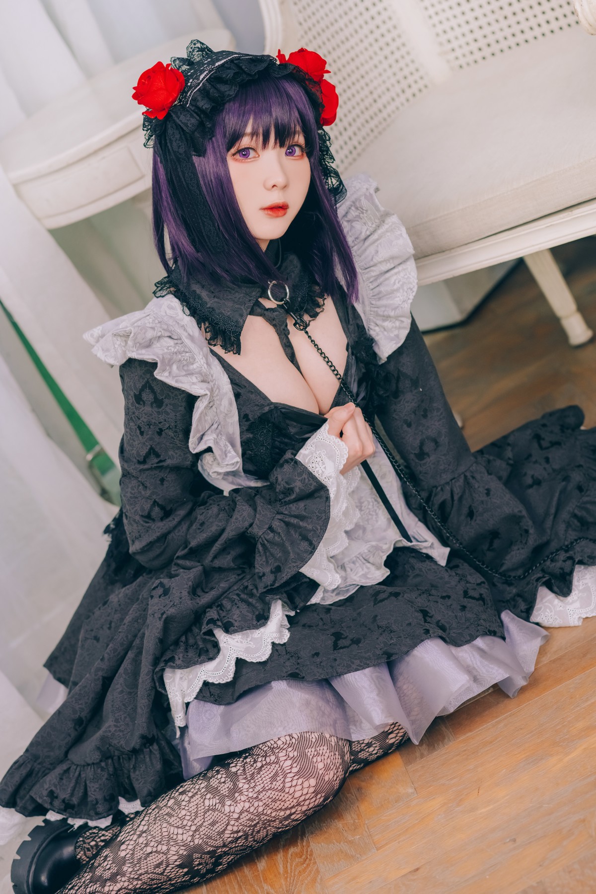 霜月shimo Cosplay 更衣人偶 黑江雫 4