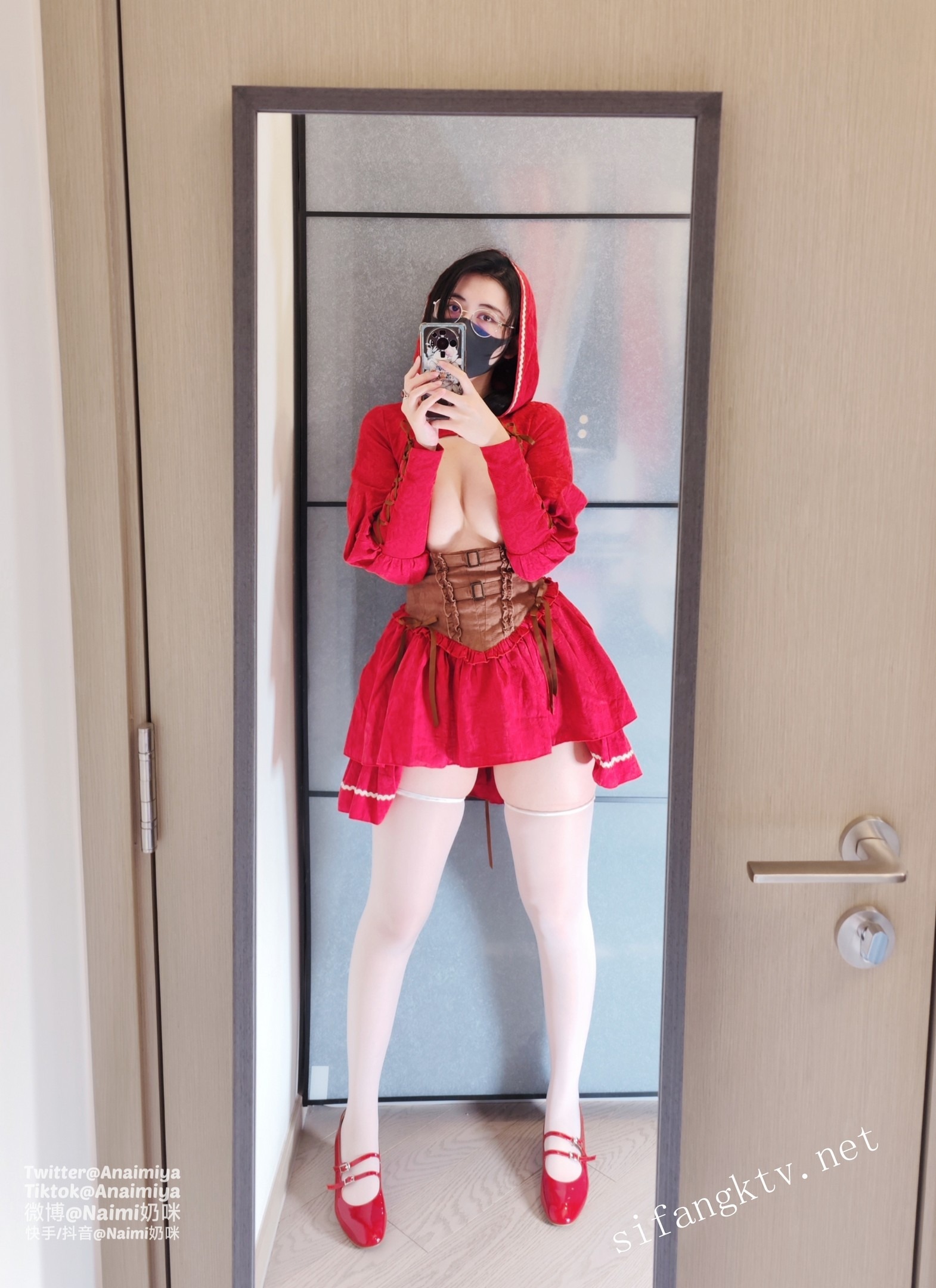 奶咪 戈薇学生服 23
