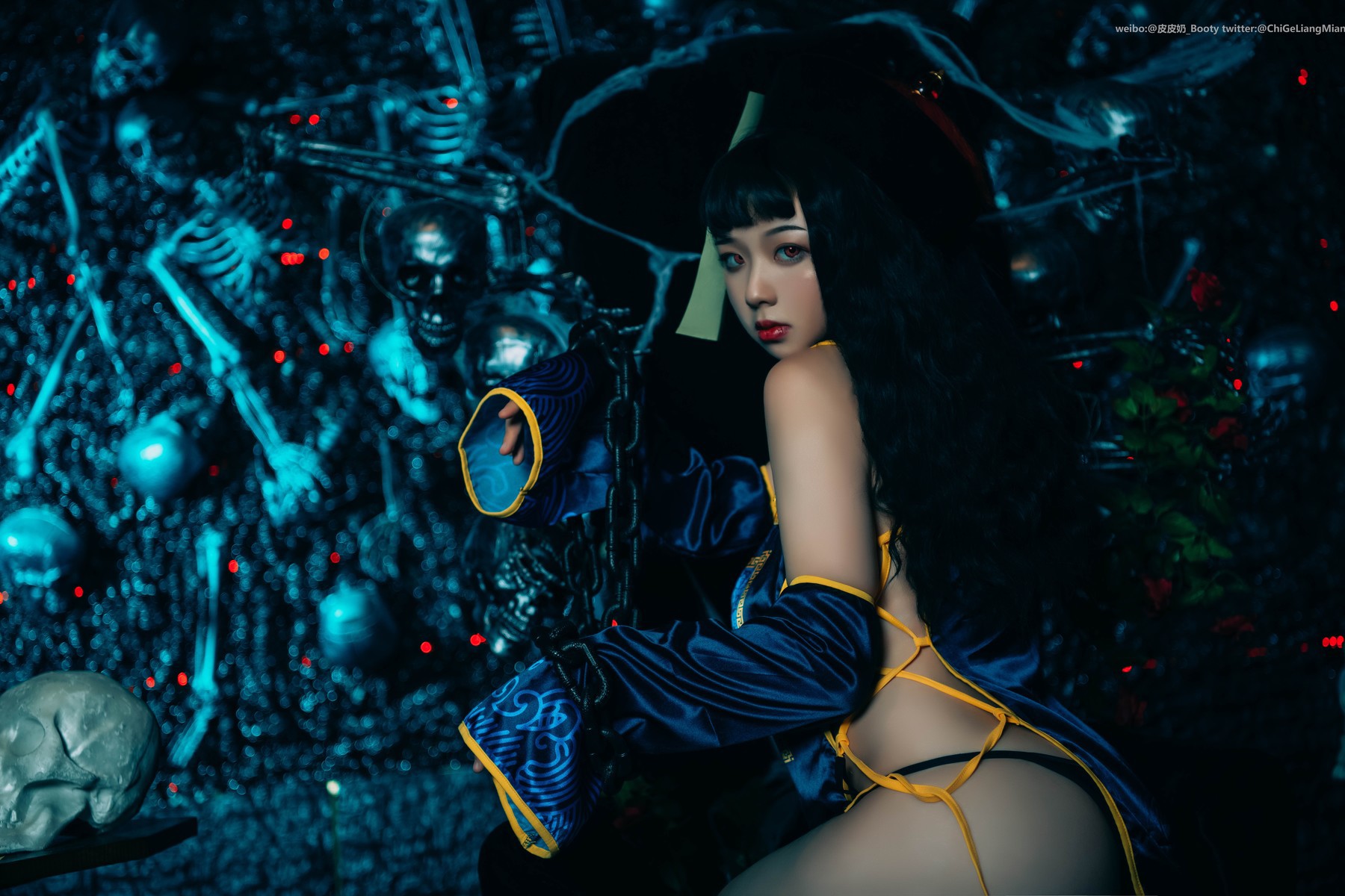 Cosplay 皮皮奶可可爱了啦 僵尸少女 16