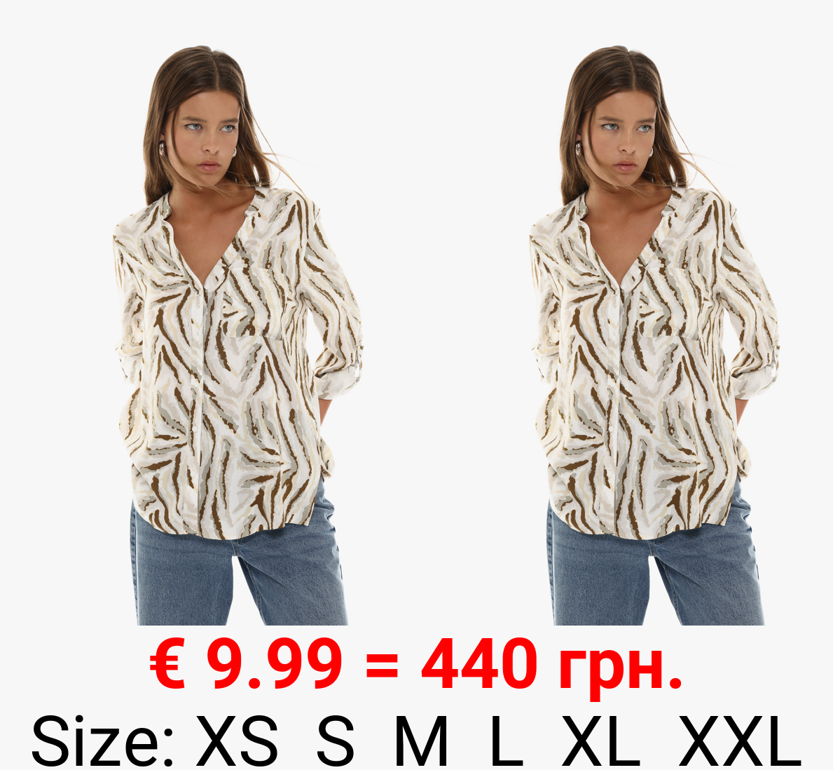 Flowing long sleeve shirt