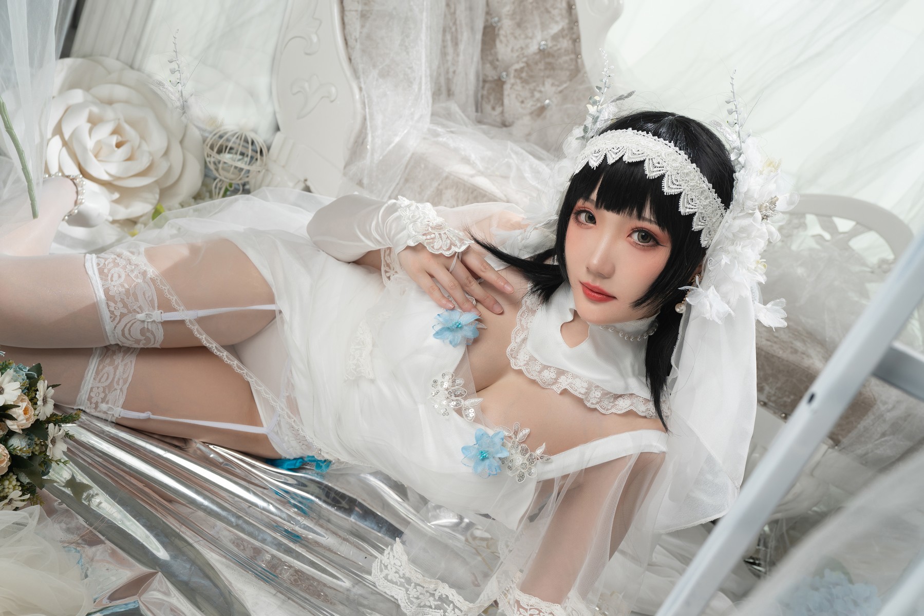 瓜希酱 Cosplay 95式花嫁 22