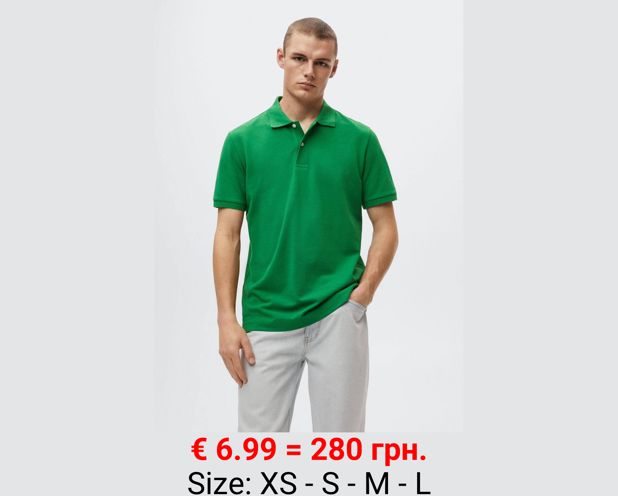 Polo algodón piqué