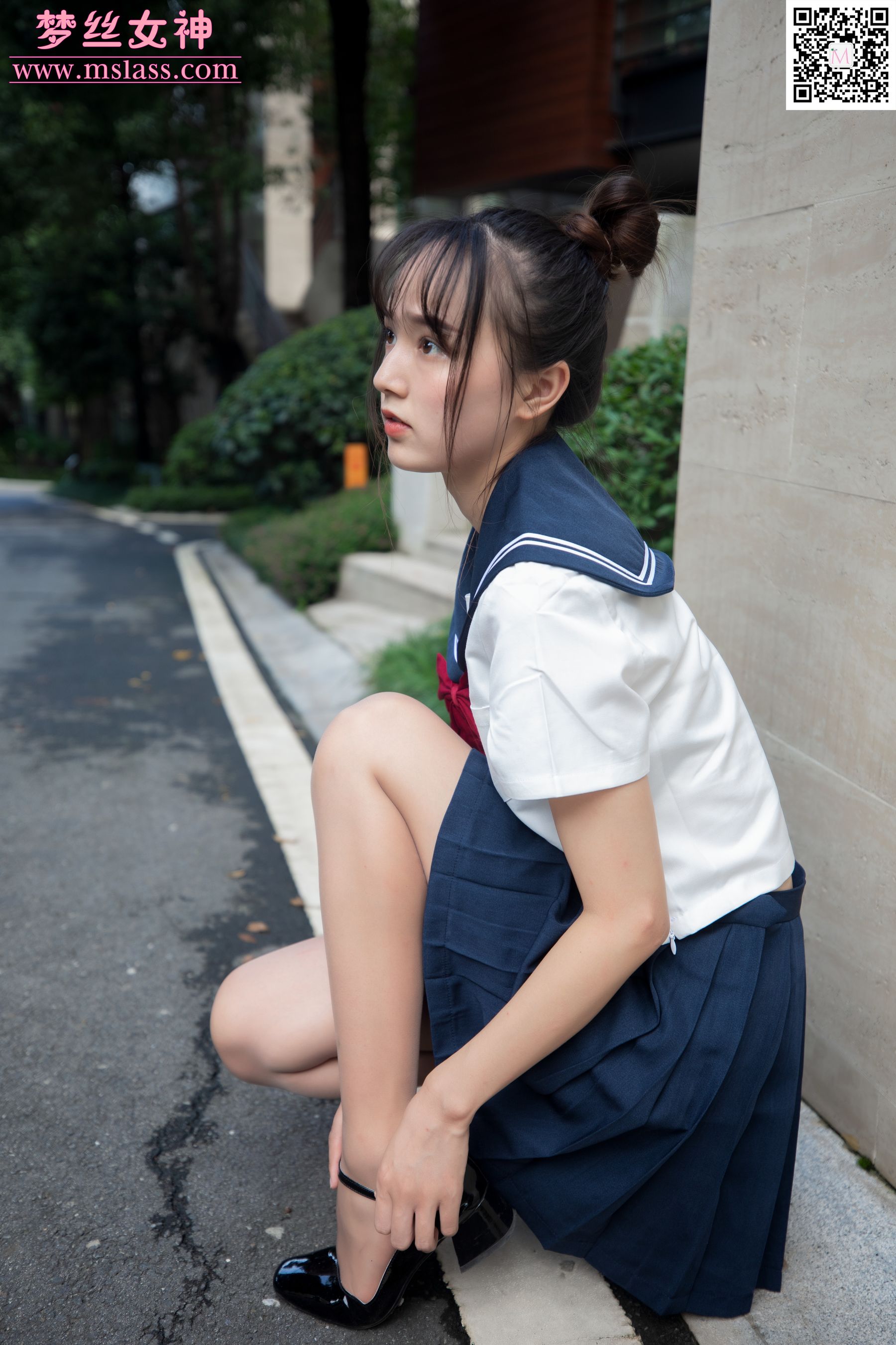 [梦丝女神MSLASS]_玥玥_JK小女神-写真图集共116P 9