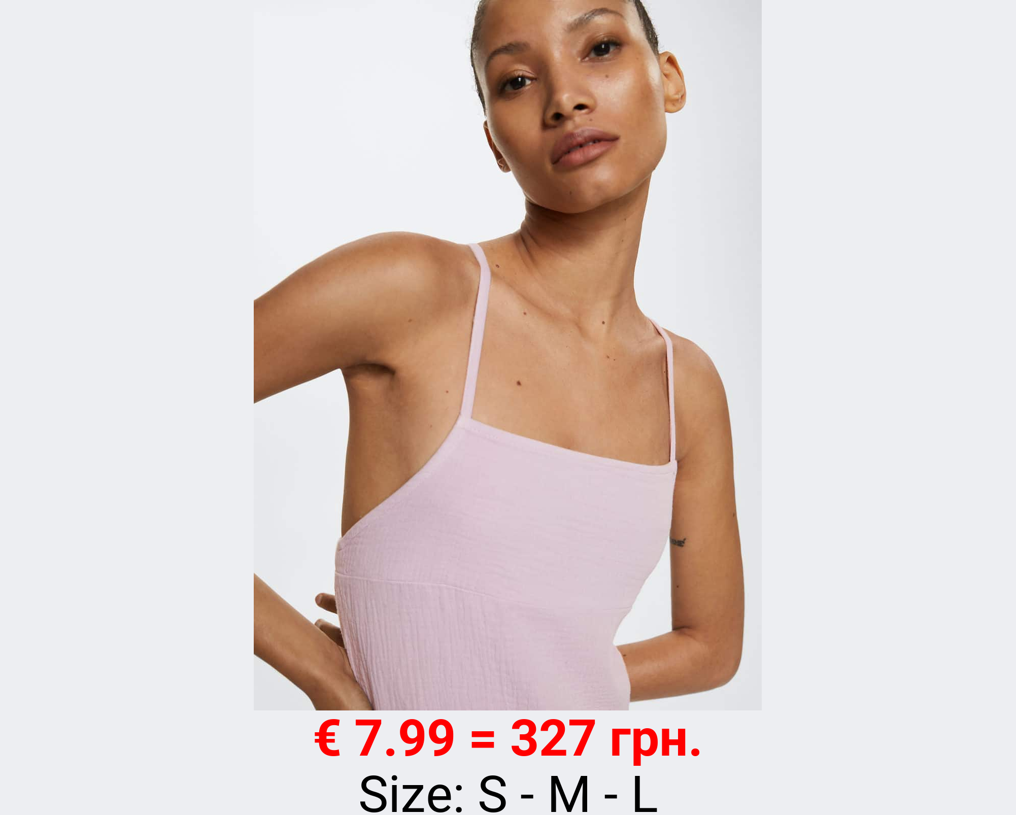 Vestido algodón bambula