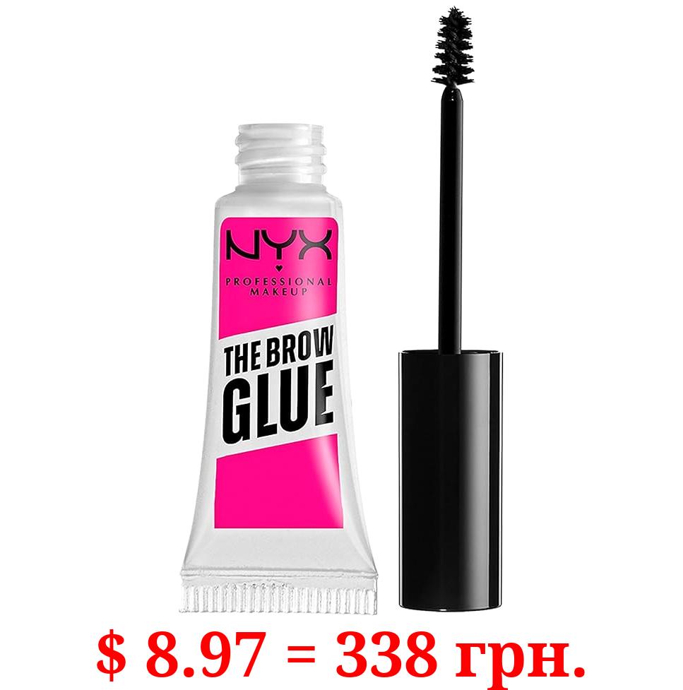 NYX PROFESSIONAL MAKEUP The Brow Glue, Extreme Hold Eyebrow Gel - Clear