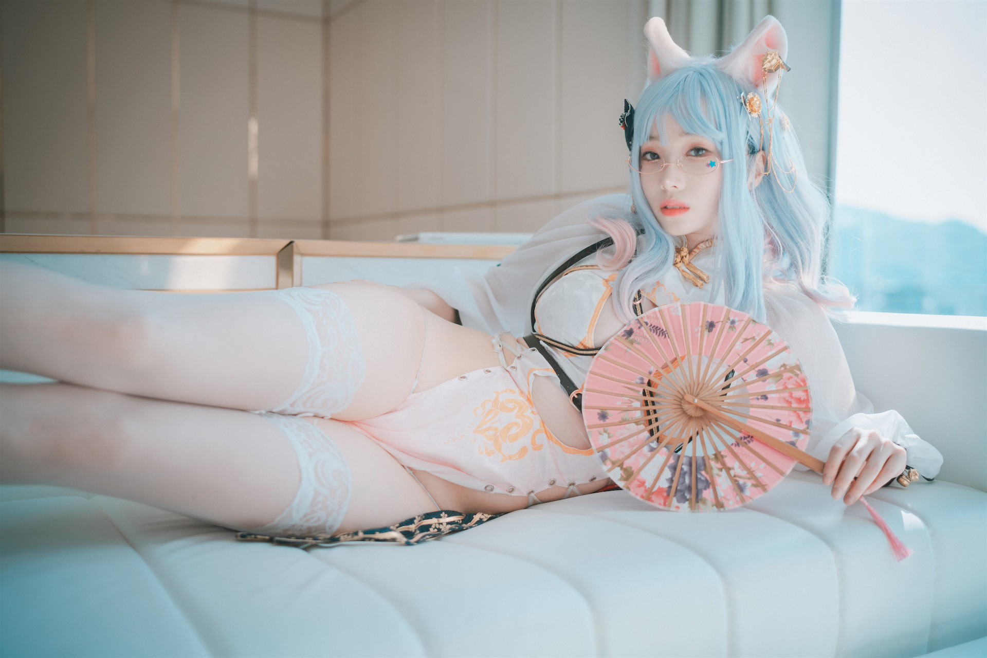 Bambi 밤비, [DJAWA] Le Chat Porte un Qípáo Set.02 40