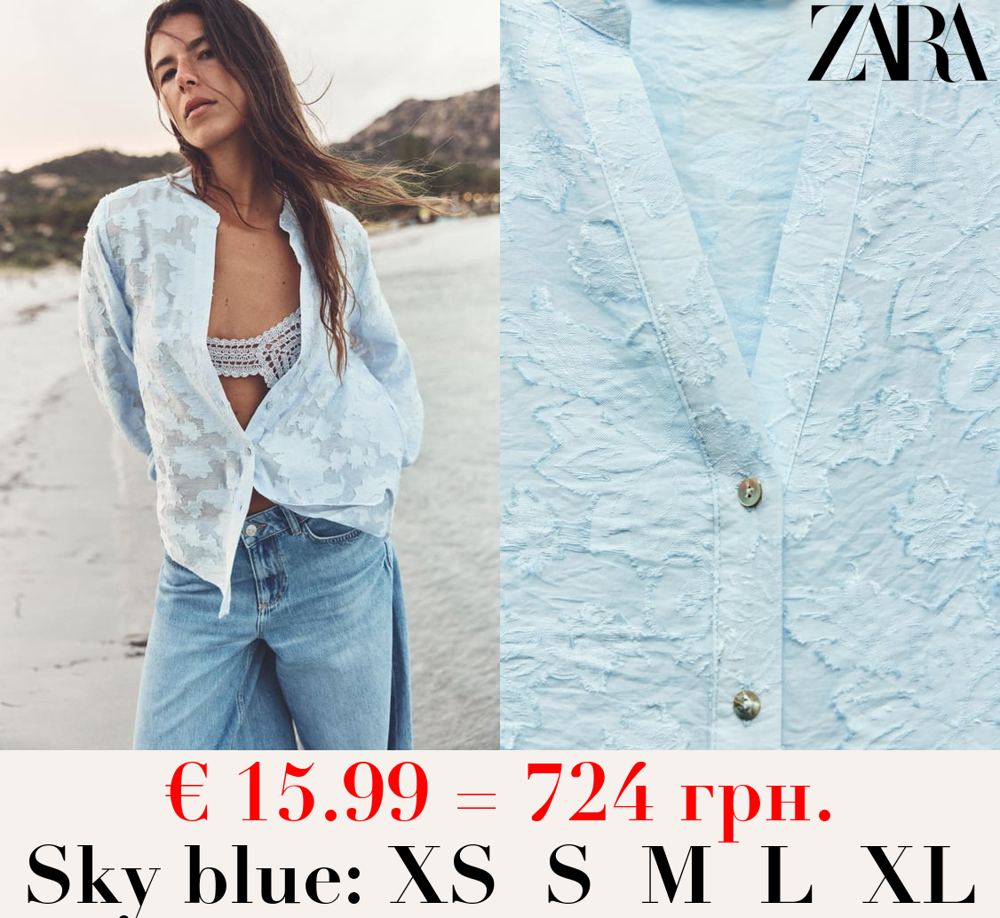 DEVORÉ CONTRAST SHIRT