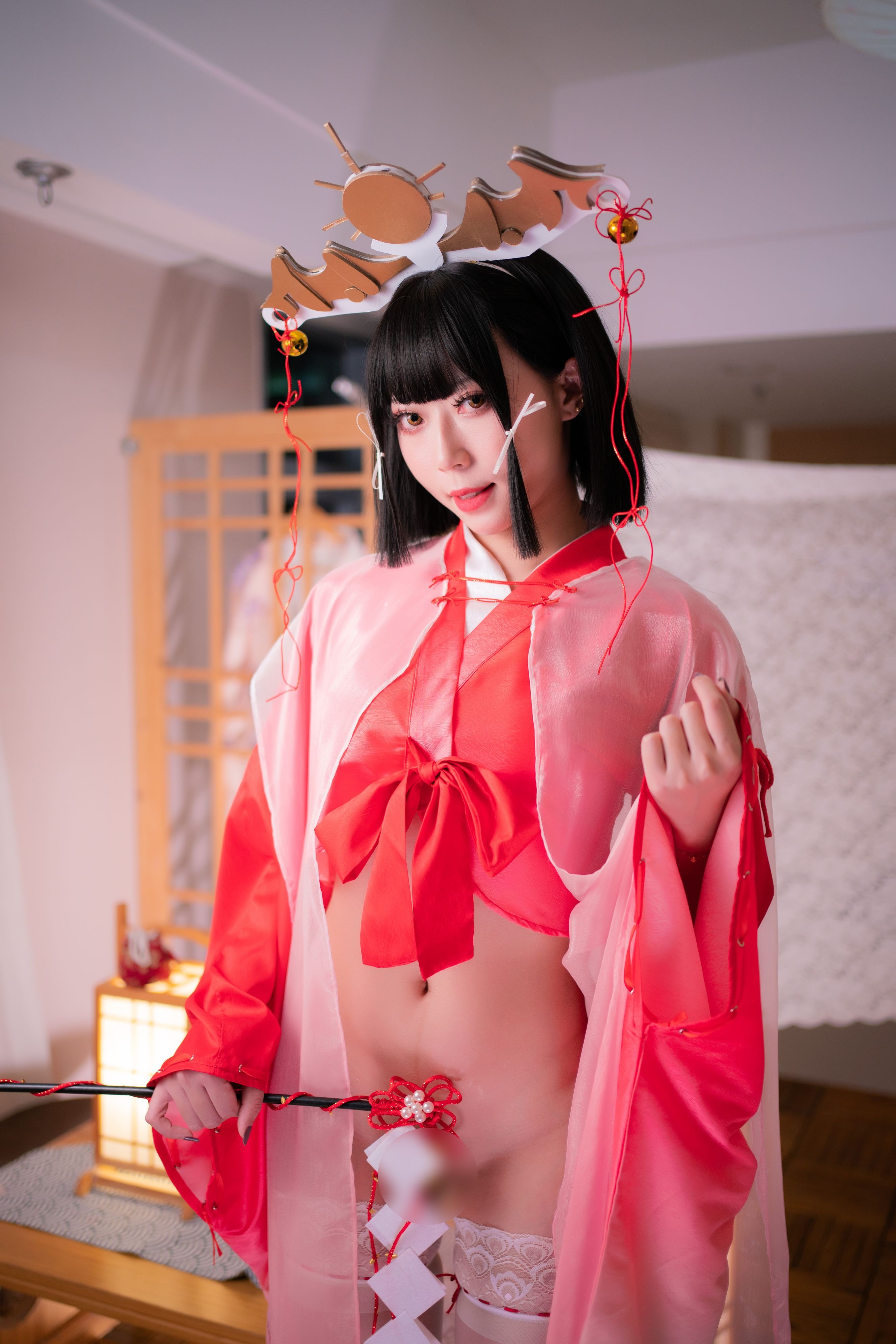 Money冷冷 - 辉夜姬巫女 [127P1V-2.21GB] 102