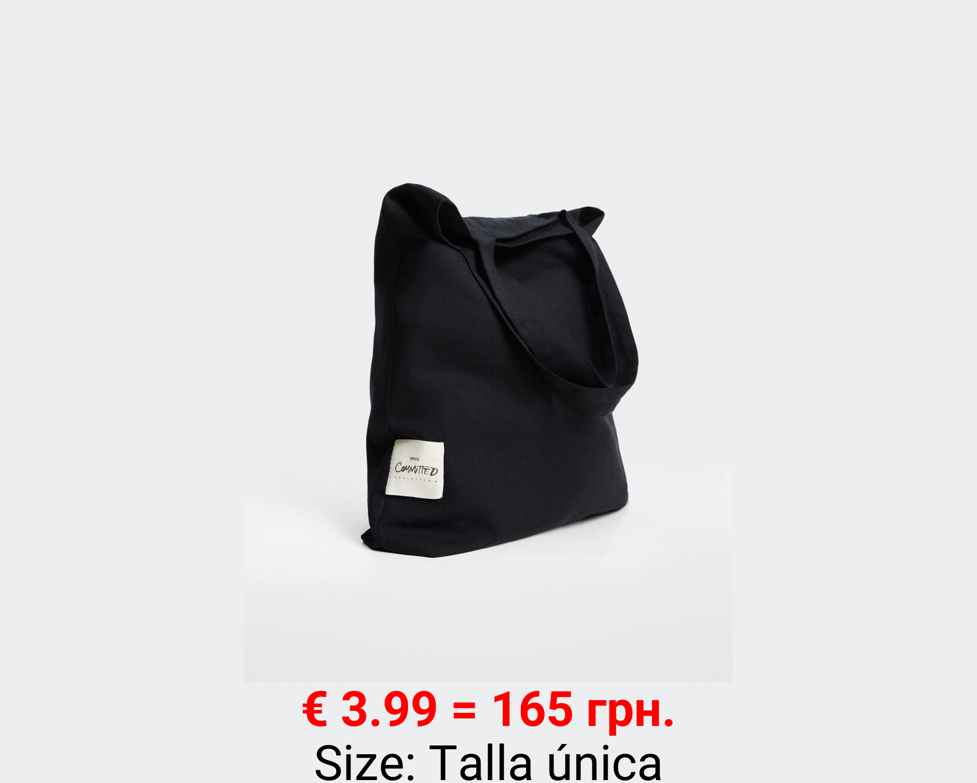 Bolso shopper algodón