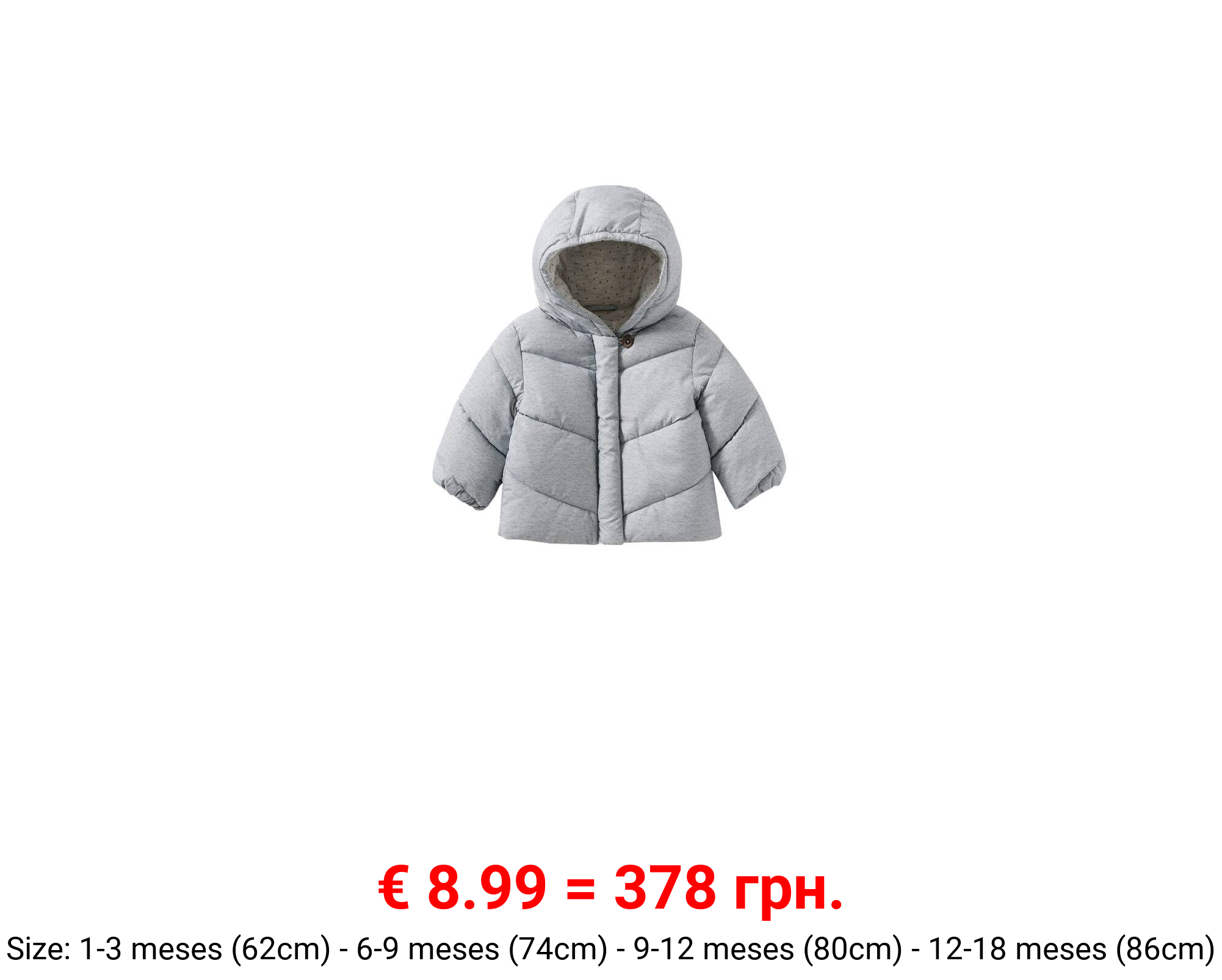 Anorak acolchado botones