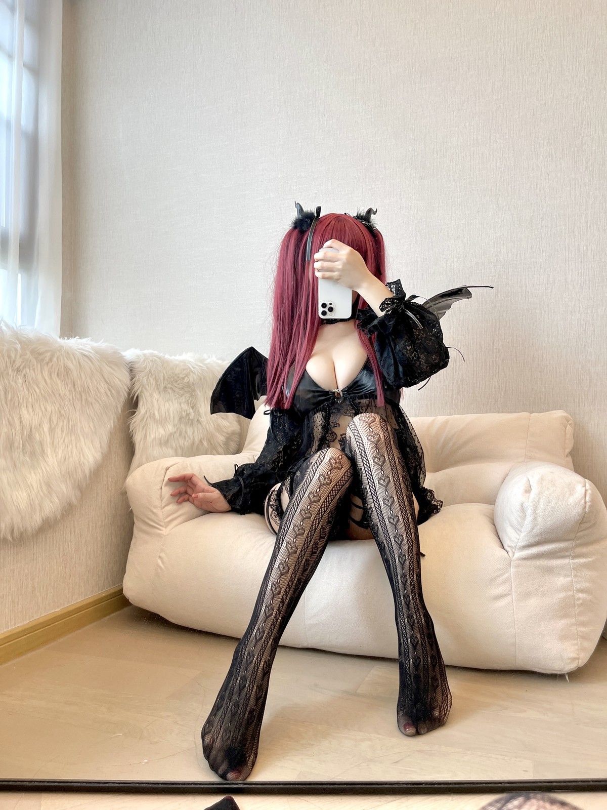 Cosplay 小仓千代w 梦魔利兹 29