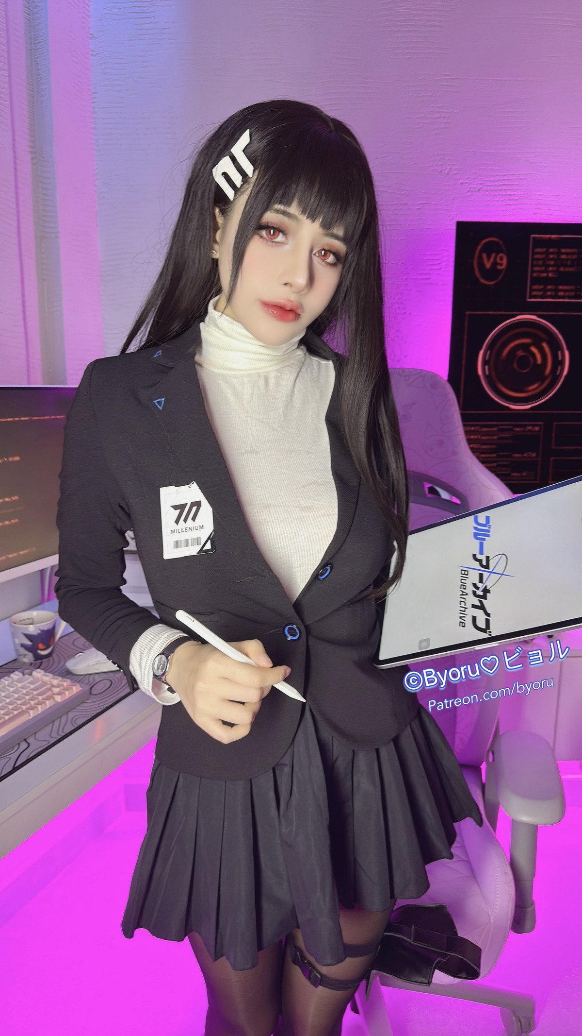 Cosplay 日本性感萝莉Byoru 調月リオ Tsukatsuki Rio 48