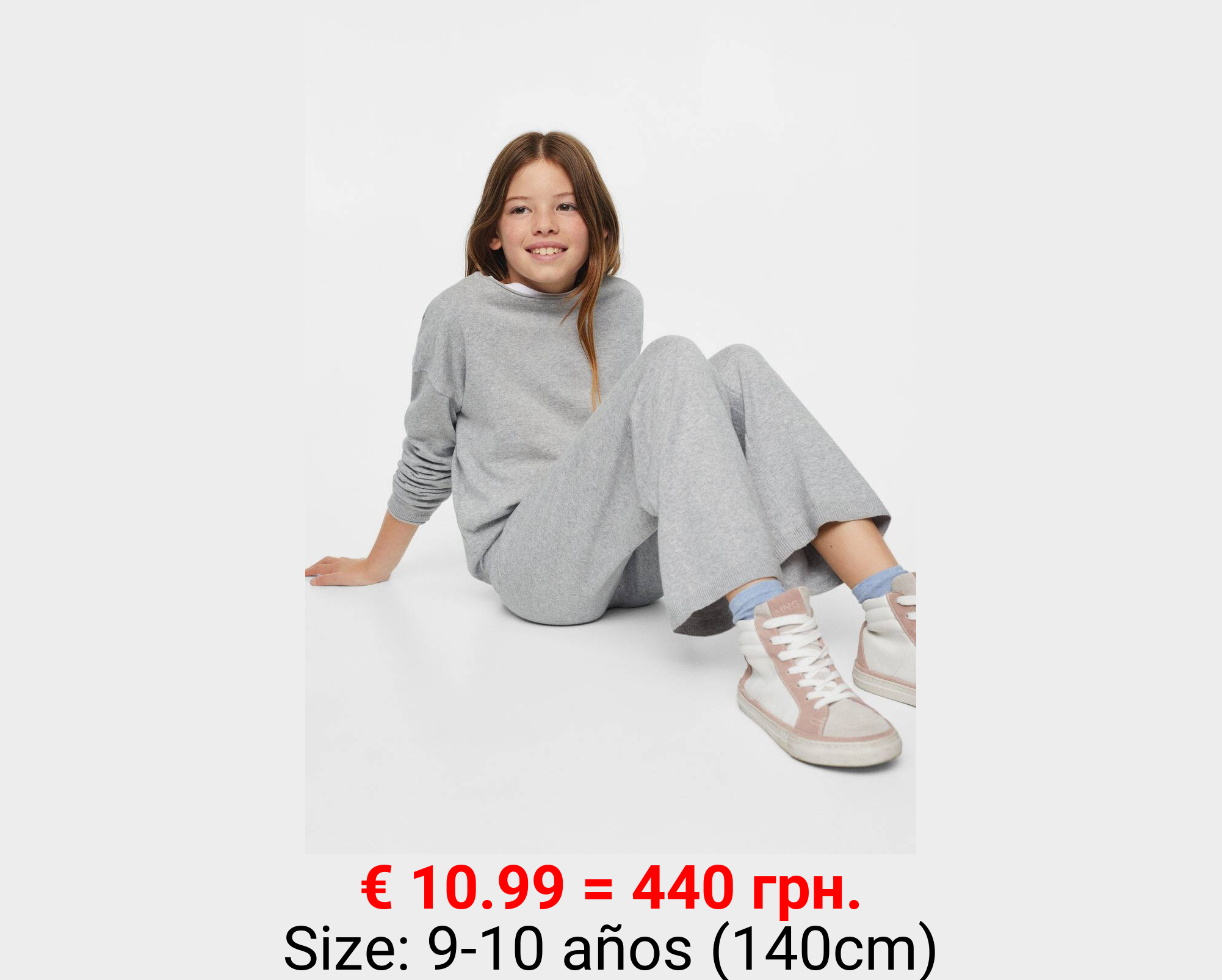 Pantalón culotte punto