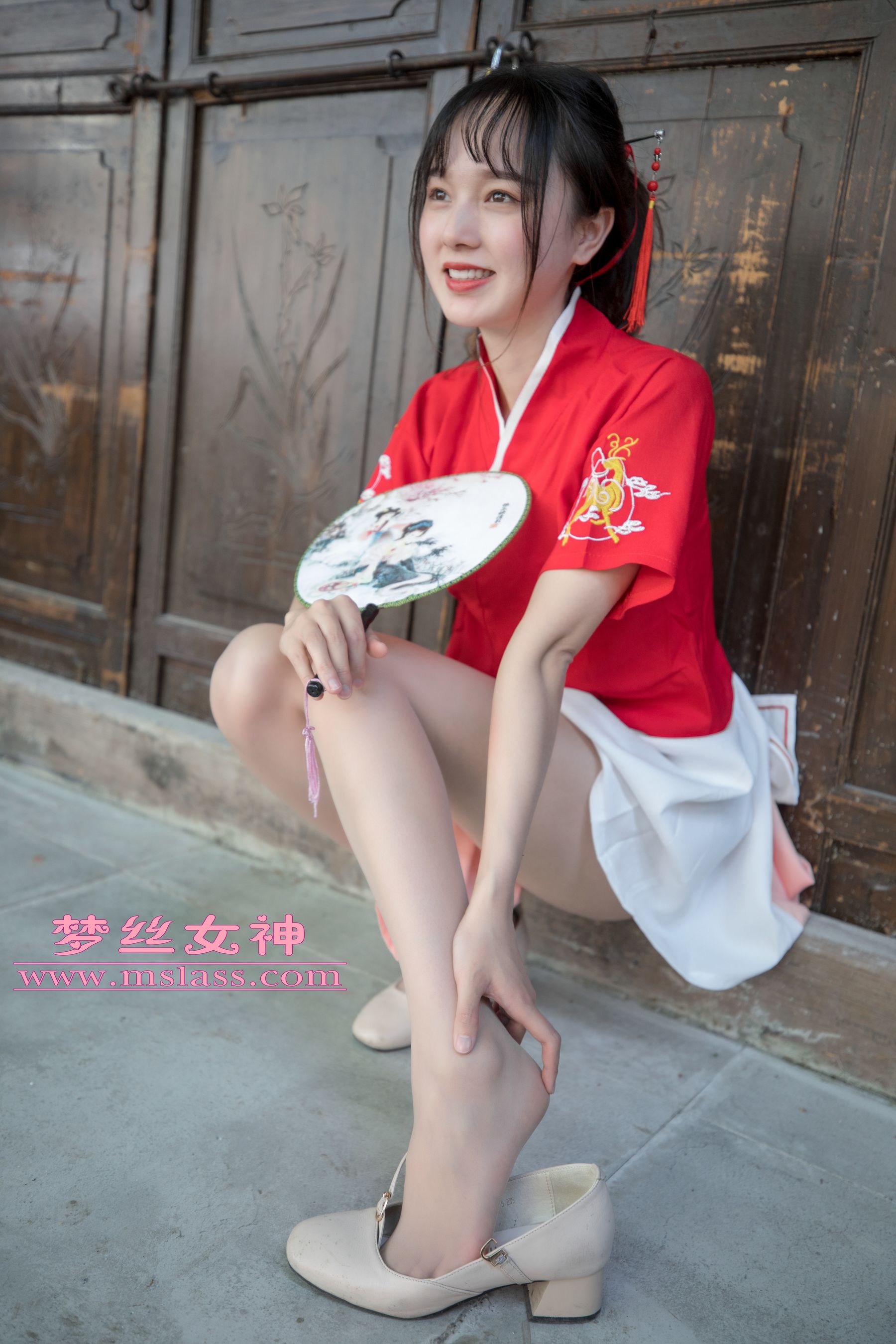 [梦丝女神MSLASS]_玥玥_长城古风少女-写真图集共95P 8