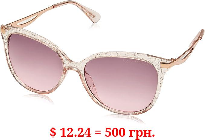 U.S. Polo Assn. Womens Pa5034 Sparkling Uv400 Protective Round Sunglasses. Classic Gifts for Women, 60 Mm Round Sunglasses