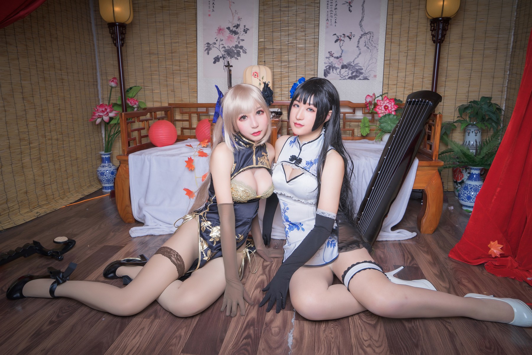 黑米粥 Cosplay 金莲 15