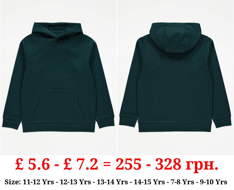 Dark Green Limited Division Embroidered Hoodie