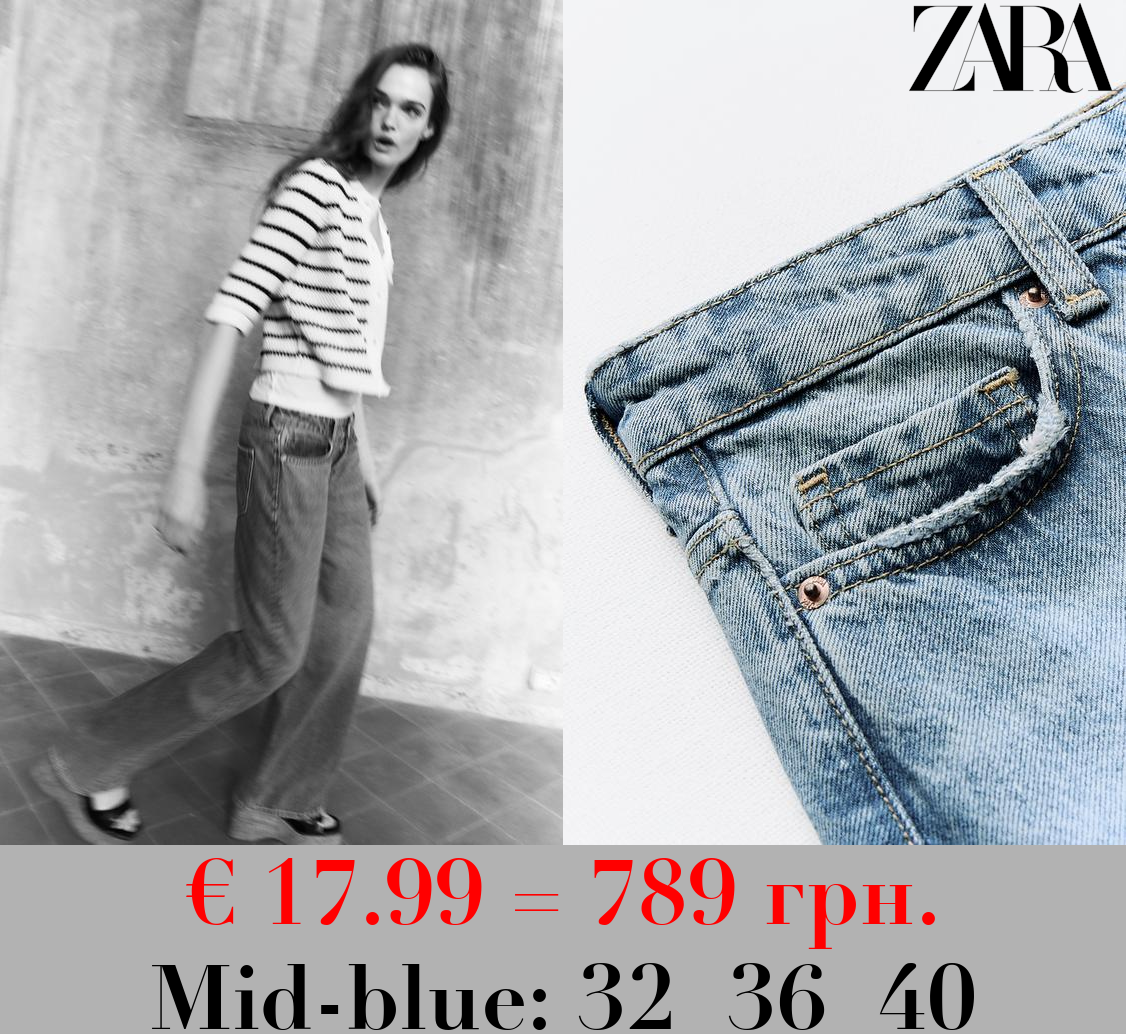 Z1975 STRAIGHT-FIT HIGH-WAIST FULL LENGTH JEANS