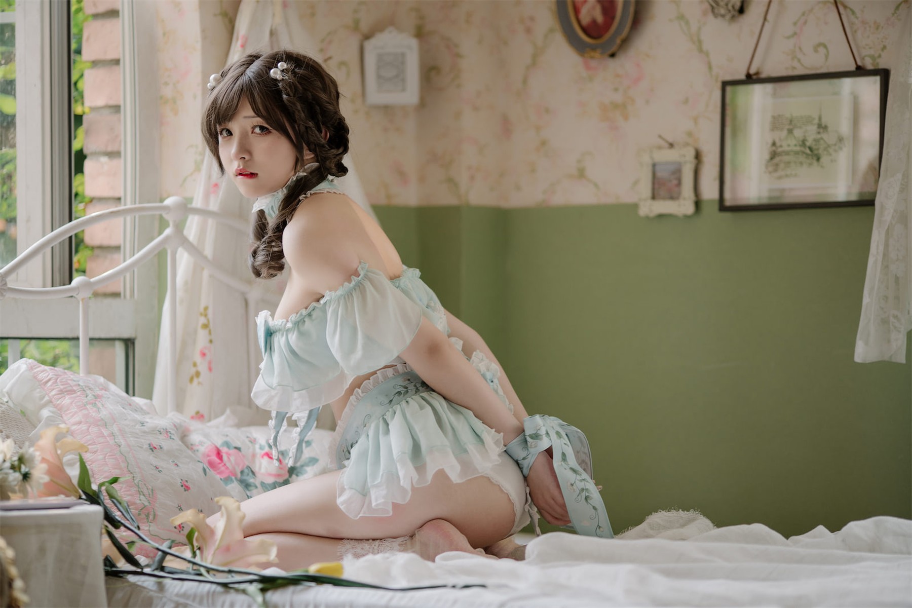 Cosplay 花玲 豌豆公主仆 33