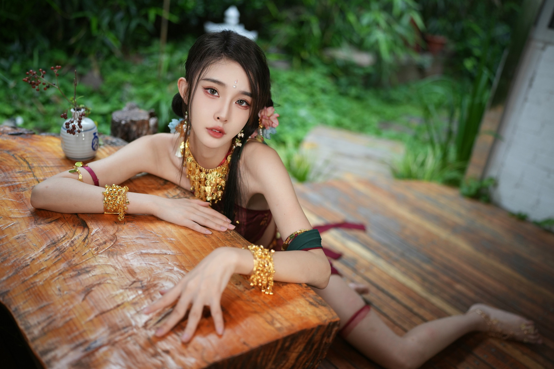 Cosplay 余多多Dudu 妲己的古风诱惑力 15