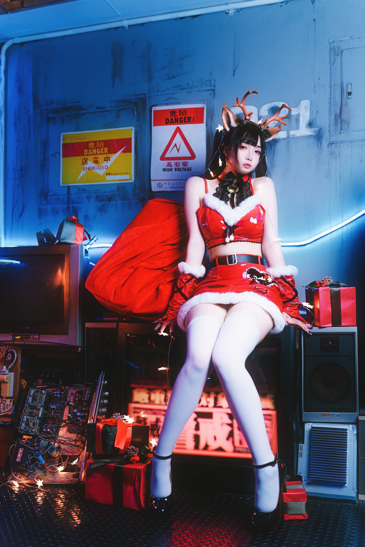 Cosplay 落落Raku Dear Deer ☆ 21