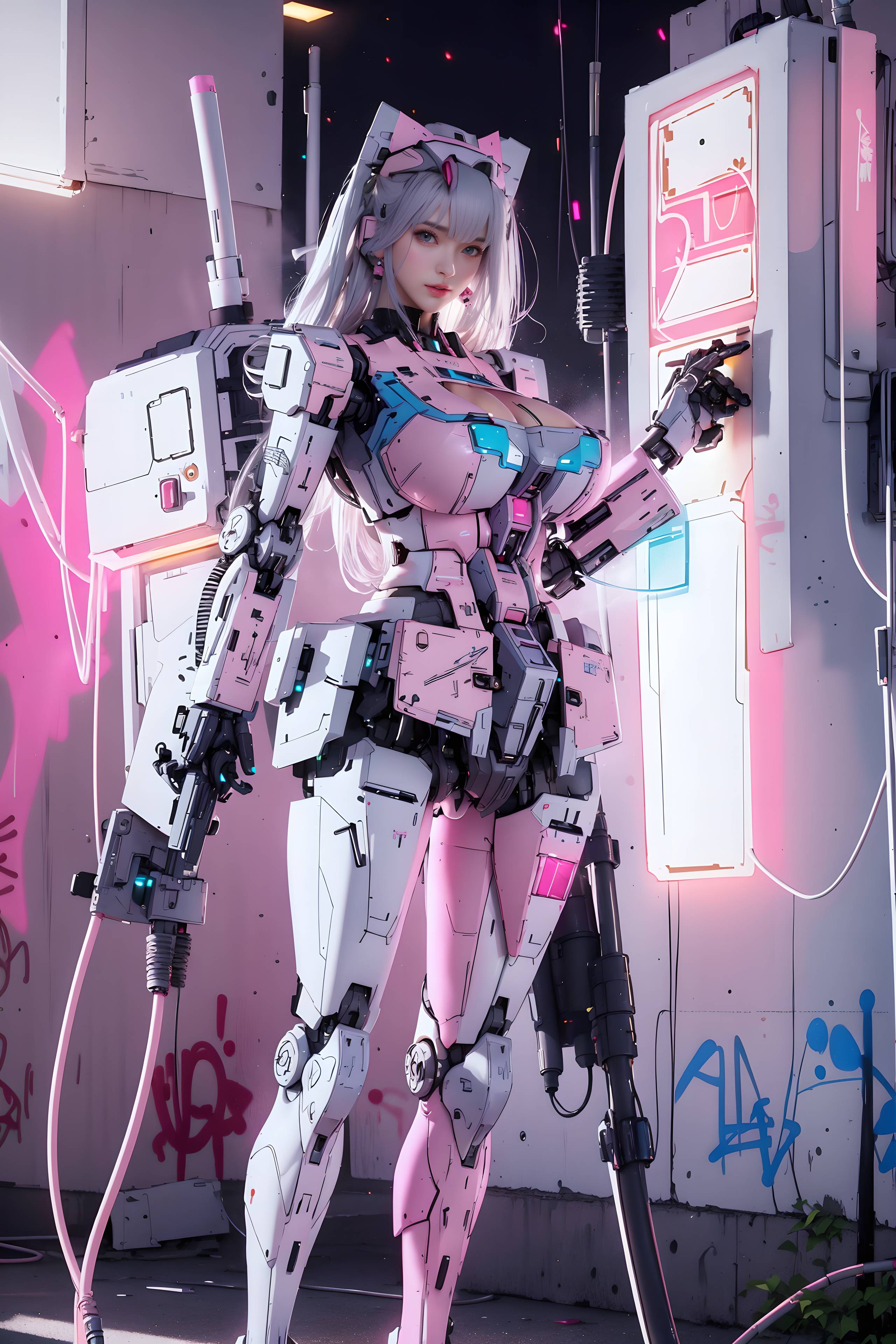 图片[8]-粉色高达_机甲少女-六色网