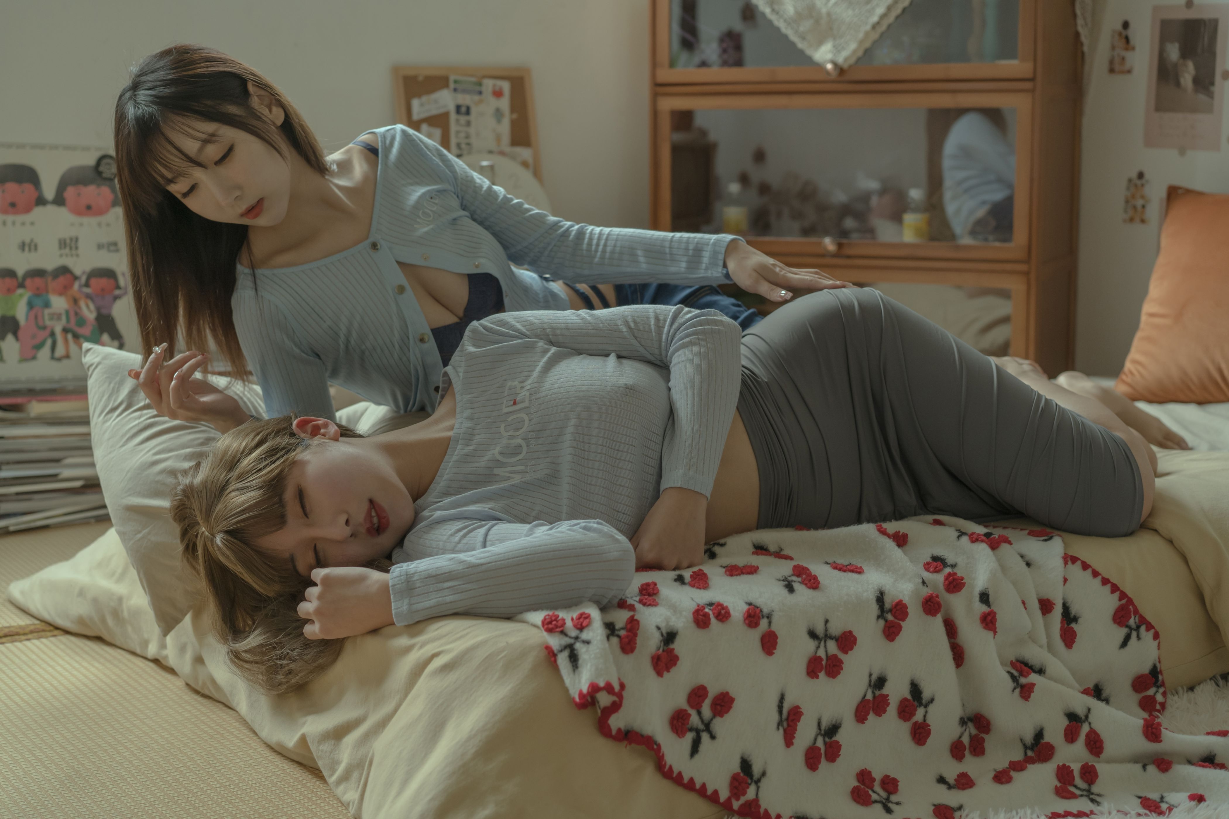 云溪溪&奶桃 - 日系百合 56