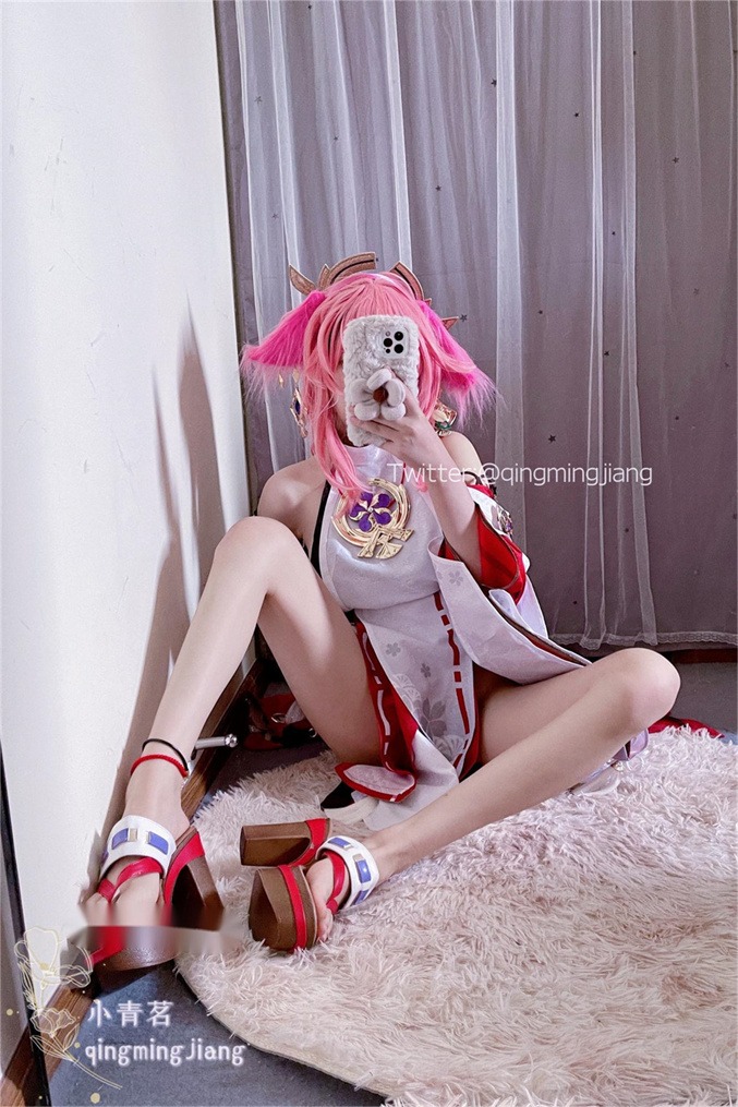小青茗 八重神子 COS 43