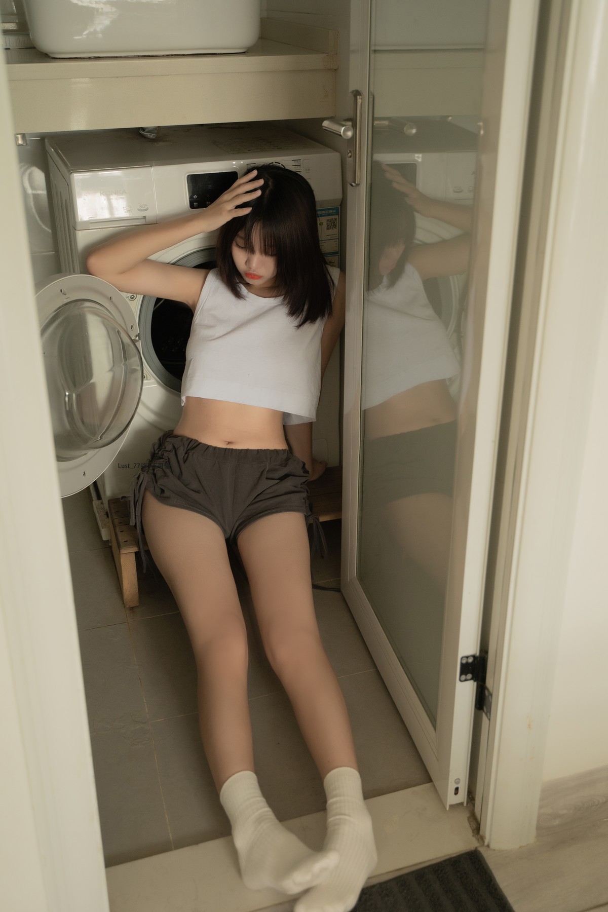 Cosplay 柒柒要乖哦 初恋背心 Set.01 14