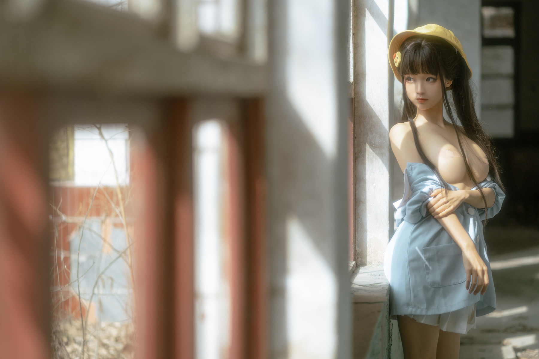 Cosplay 蠢沫沫 Chunmomo 小黄帽 绅士版 Set.01 10