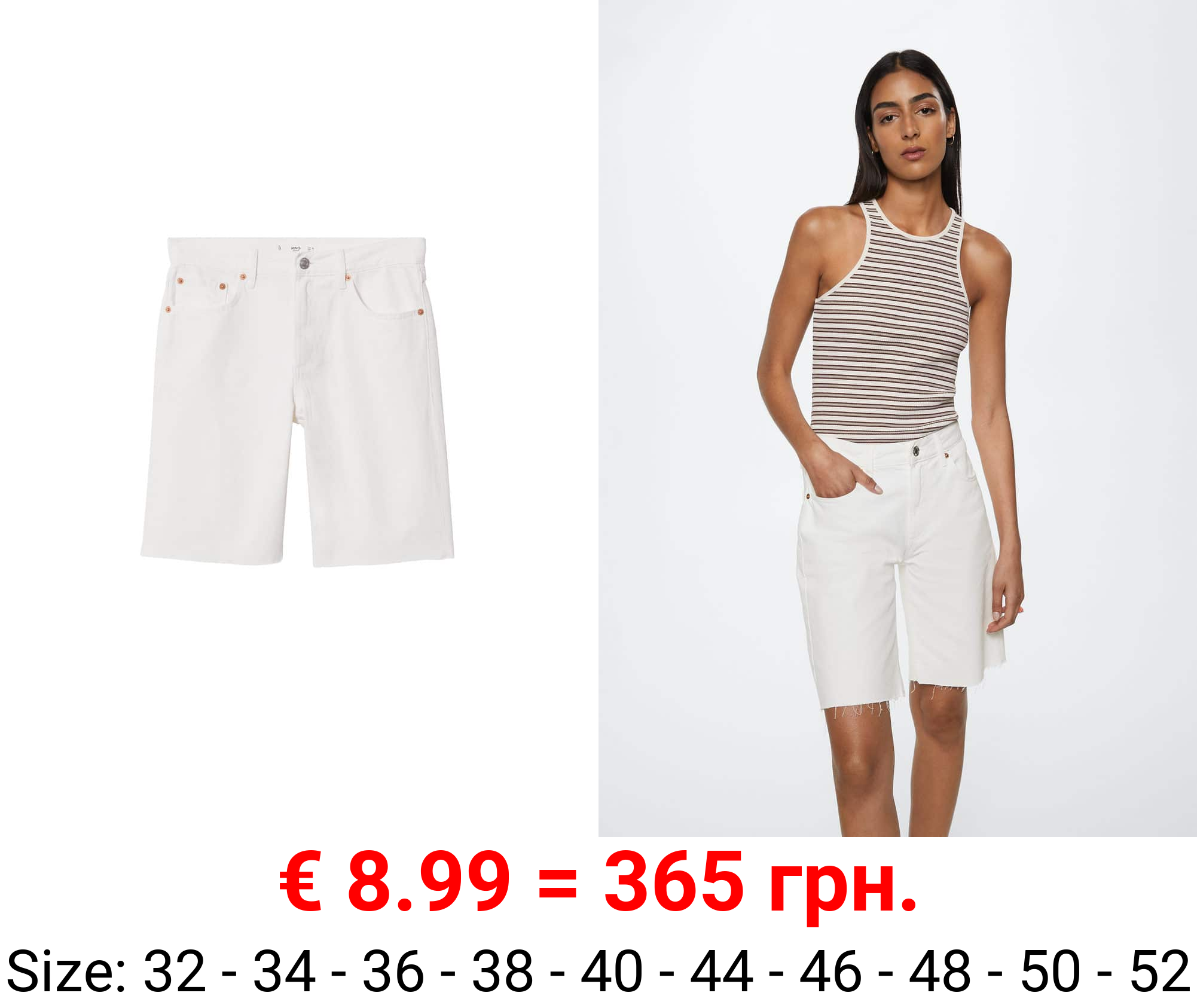 bermudas vaqueras bajo deshilachado