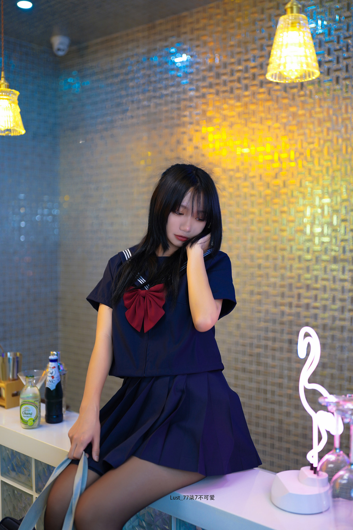 Cosplay 柒柒要乖哦 反差JK少女 Set.02 2