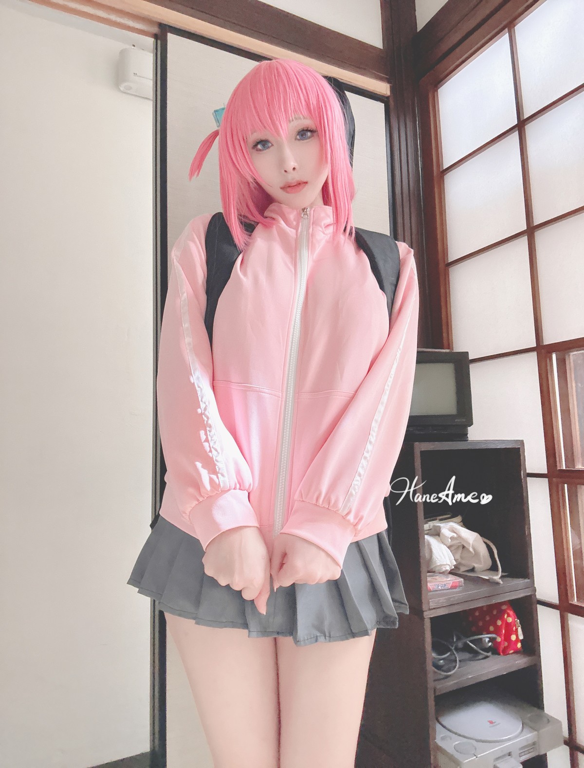 Cosplay 雨波HaneAme Bocchi 孤獨搖滾 24
