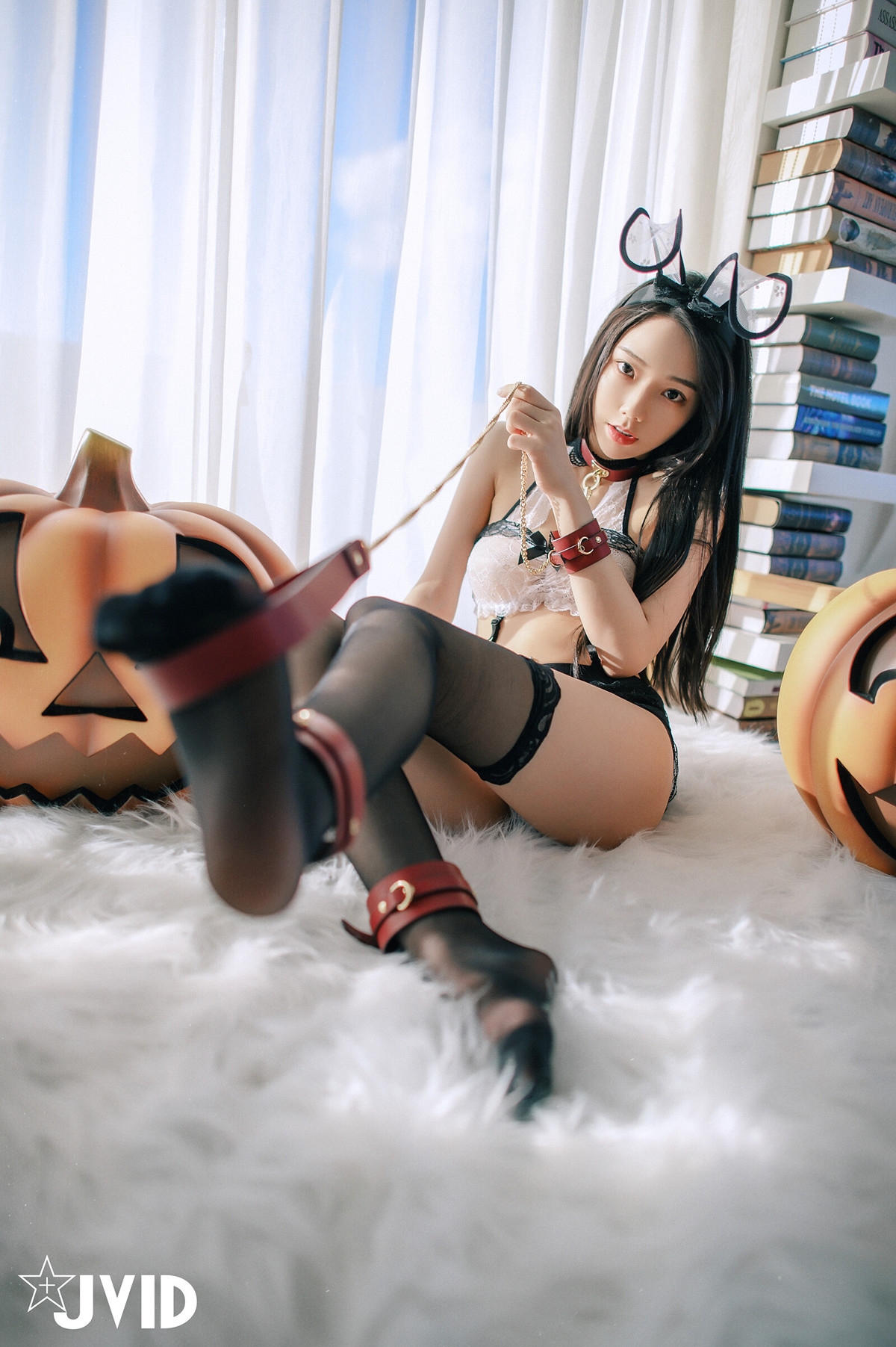 啾啾學妹化身惡魔兔兔 🐰 我再也按耐不住內心的猛獸將她強佔 Set.02 64
