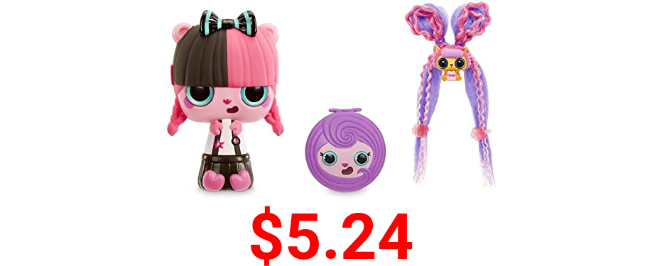 Pop Pop Hair Surprise 3-In-1 POP Pets with Long, Brushable Hair (multicolor)