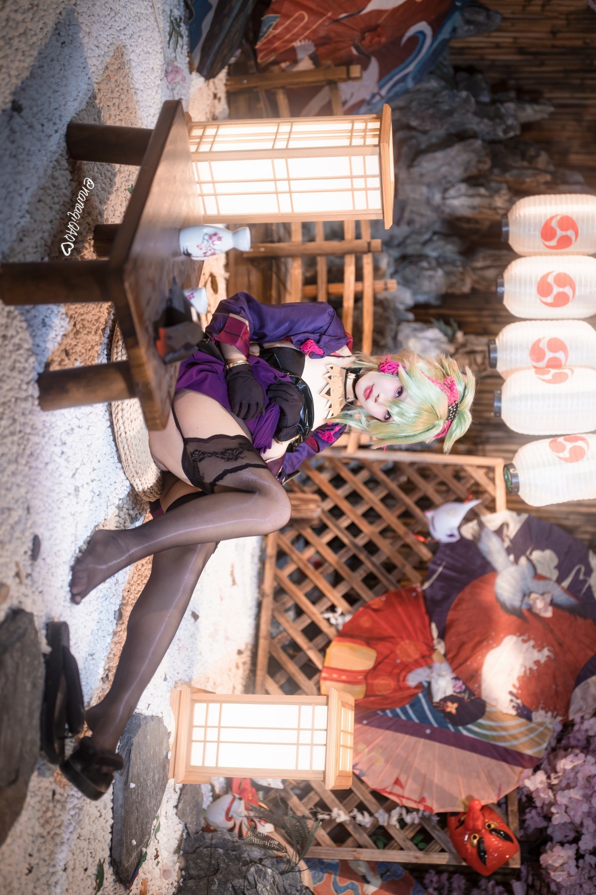 Cosplay 七七娜娜子 久岐忍同人 12
