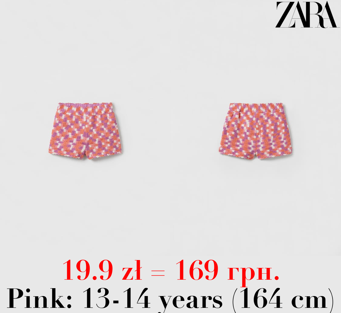 CROCHET BERMUDA SHORTS