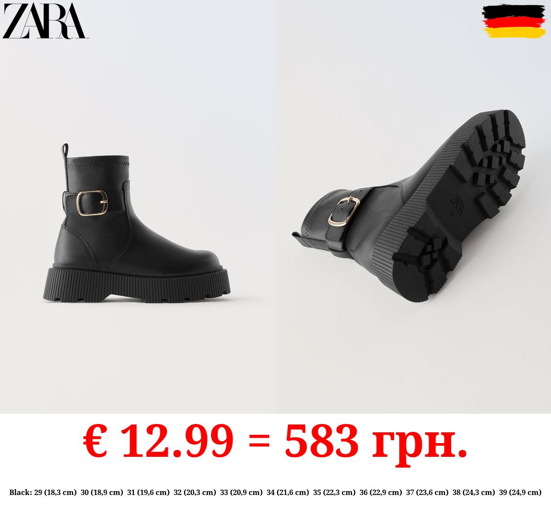 ANKLE BOOTS WITH BUCKLE