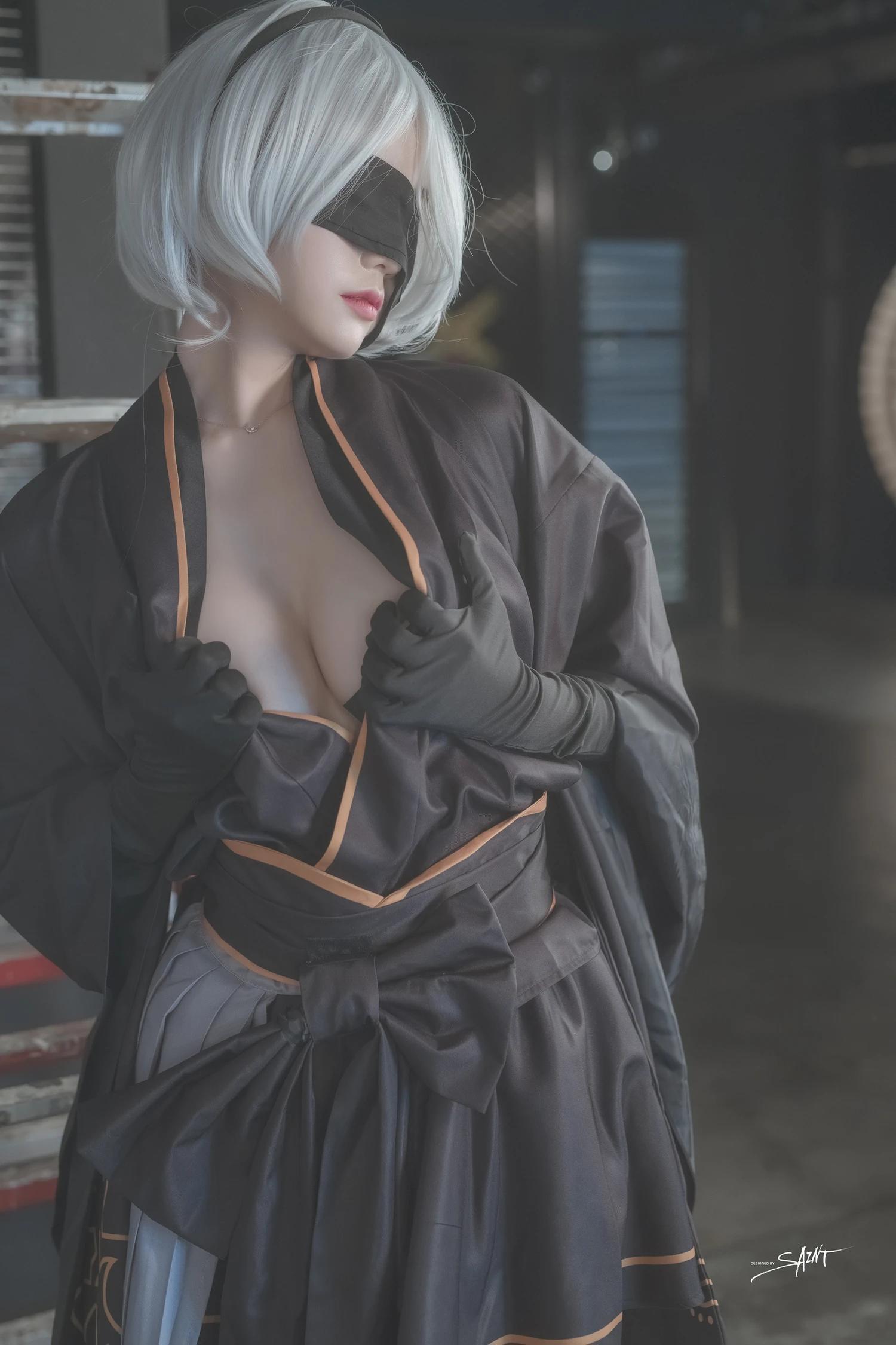Yuna 유나, [SAINT Photolife] Nier Automata 2B 5