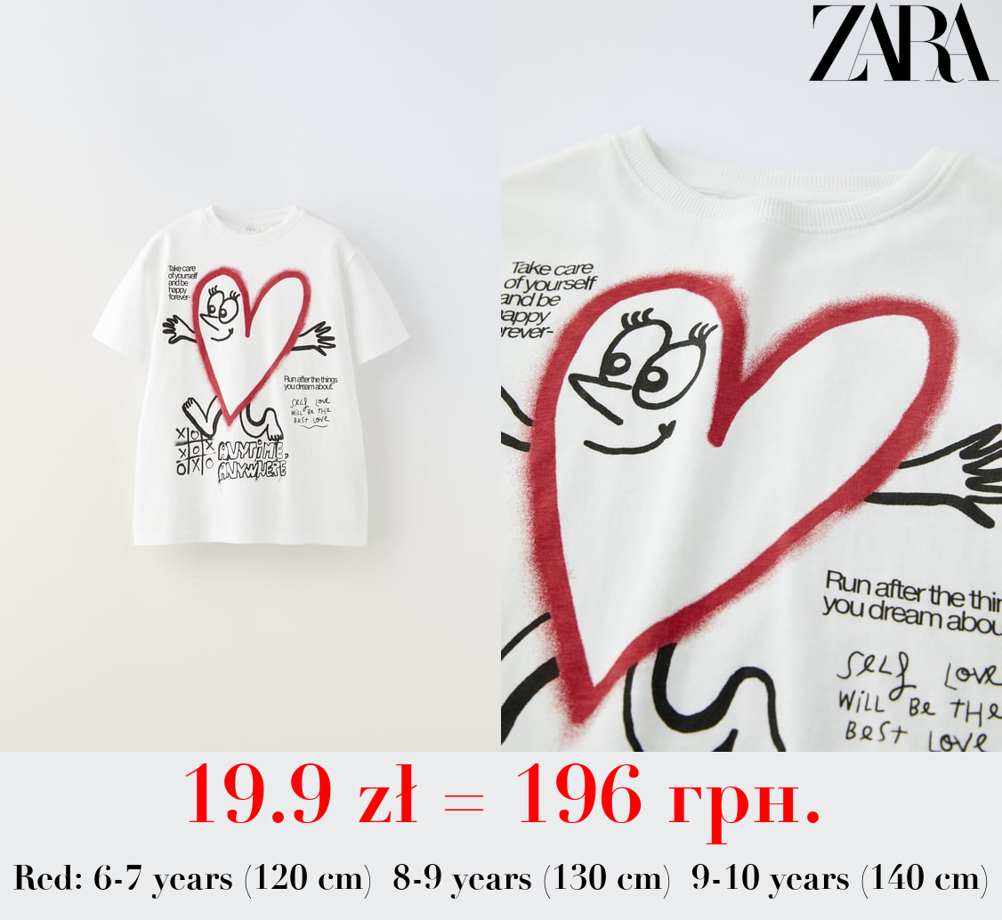 GRAFFITI PRINT T-SHIRT