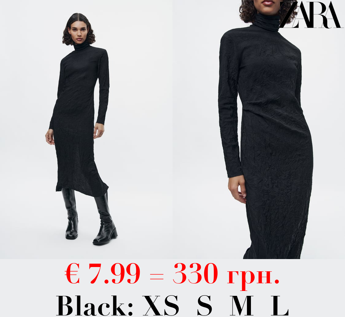 ZW CREASED DRESS - LIMITED EDITION