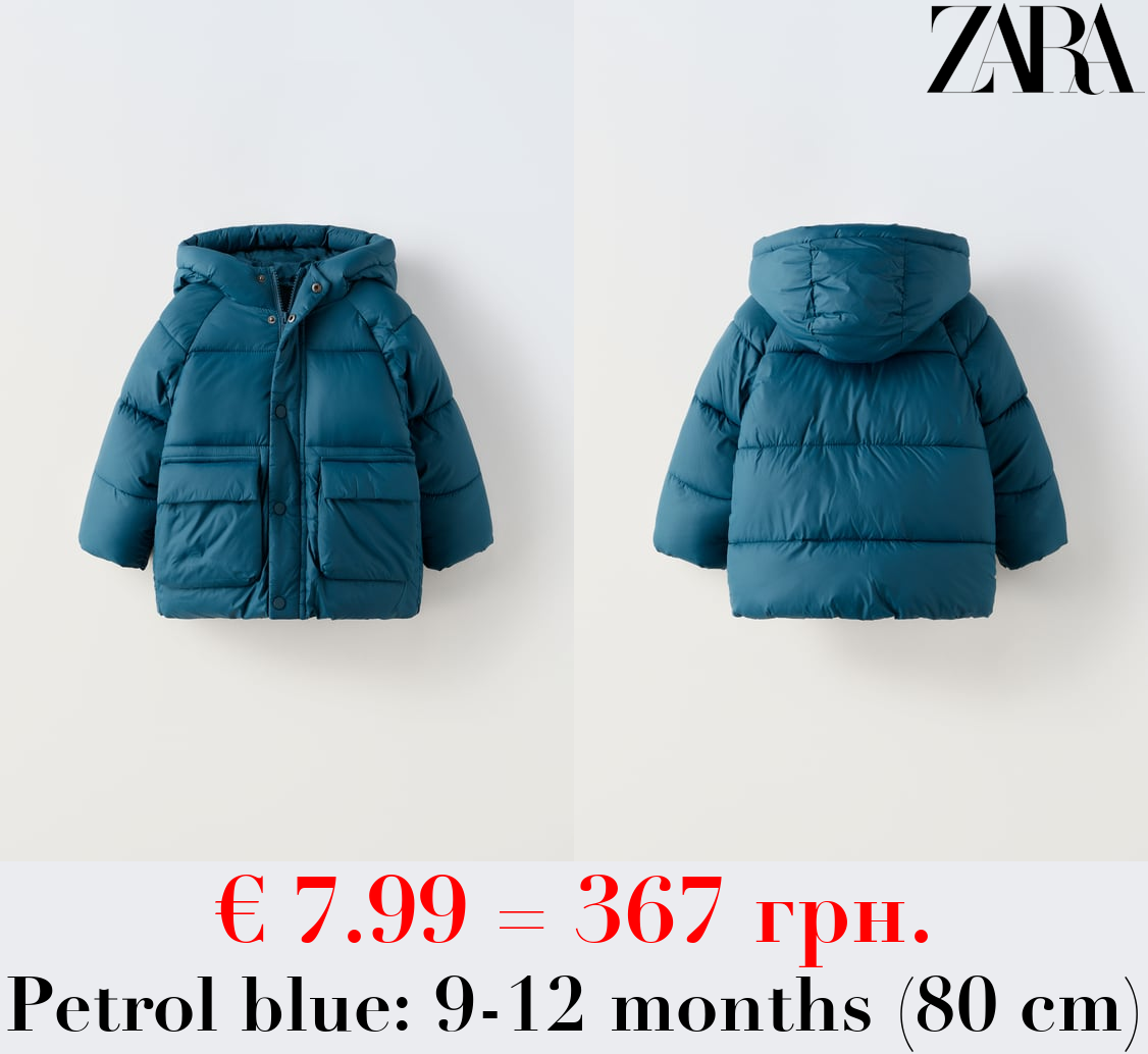 WATER-REPELLENT PUFFER COAT